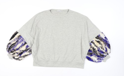 Zara women grey - zara, pullover