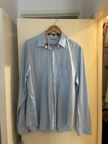 Burberry shirt blue long - shirt,