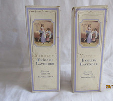2 VINTAGE OLD FORMULA Yardley English lavender edts 125 ml each new unused boxed