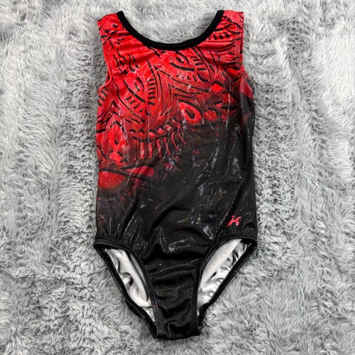 Elite leotard girls red - gk,