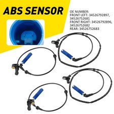 4pcs ABS Wheel Speed Sensor