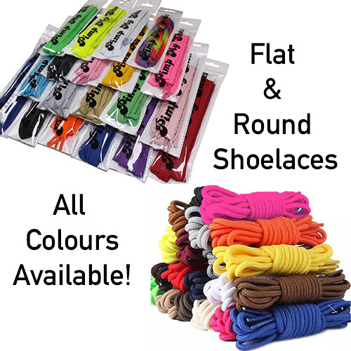 Coloured flat thin round - &,