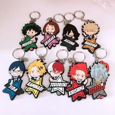 Anime My Hero Academia Keychain Cosplay Prop Accessories Keyring Todoroki Deku