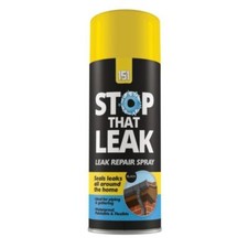 Stop That Leak Repair Spray Piping Guttering Roof Sealer Window Black 400ml
