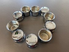 Thermostatic Radiator Valve Decorators Screw Cap (Chrome) x 10