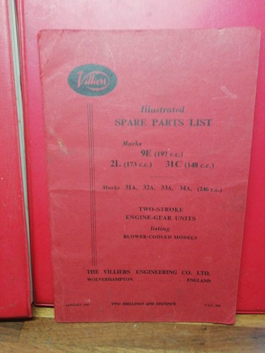Villiers illustrated spare - villiers,