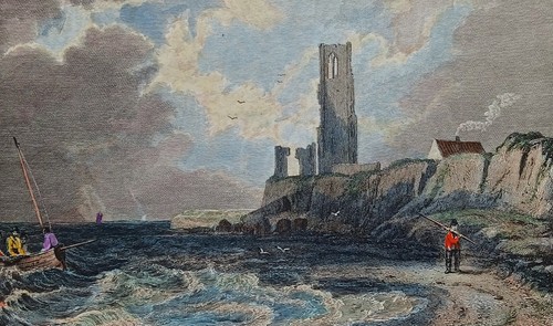 Kilnsea church mounted - kilnsea,