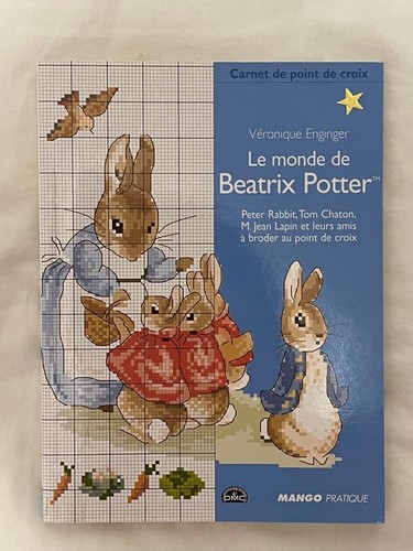 Peter rabbit cross - cross, stitch