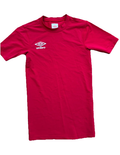 Umbro men red solid logo - m,