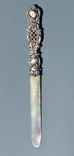 Antique silver handled - antique,
