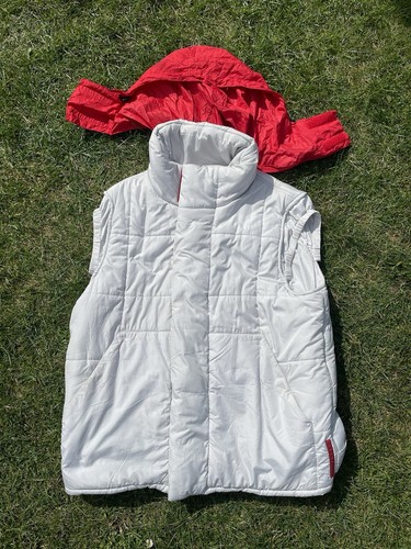 Vintage prada technical gilet - vintage,