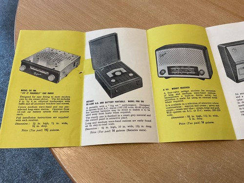 1950 defiant radio - co-op,