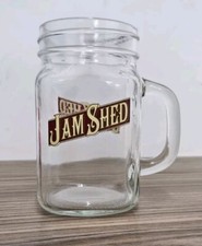 Jam Shed Mason Jar Wine Glass w/ Handle Brand 400ml Collectors Item Multipurpose