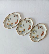 Vintage Porcelain Limoges Dubarry Hand Painted Trinket Tray/Dish