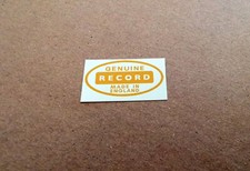 Record Trademark decal sticker