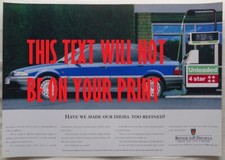 Rover 218 Diesel A3 Poster