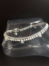 Diamante Anklet Ankle Chain Stunning Indian Payal Bollywood Single or Pair