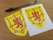 Scottish lion rampant sticker - lion,
