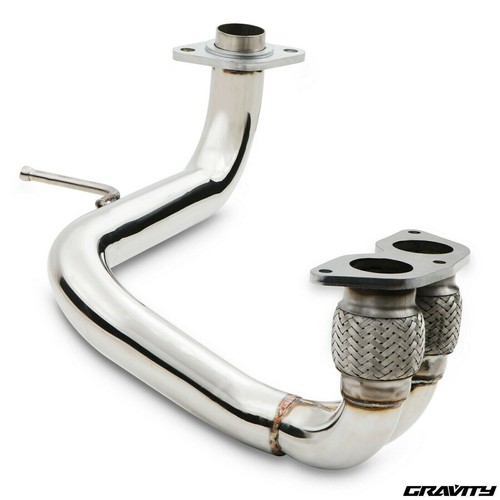 Stainless exhaust cat decat - stainless,