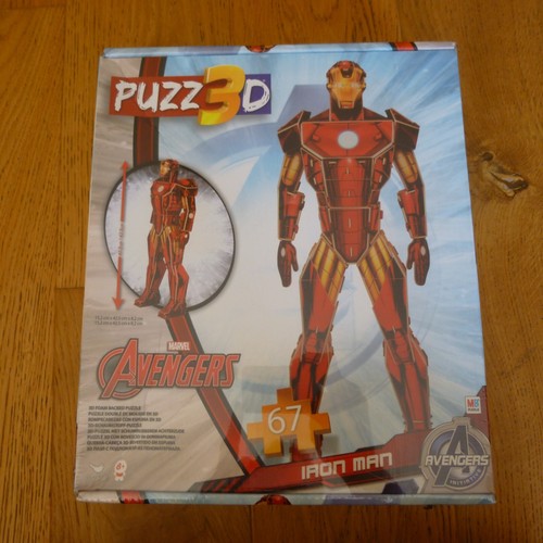Iron man puzz3d marvel - man,