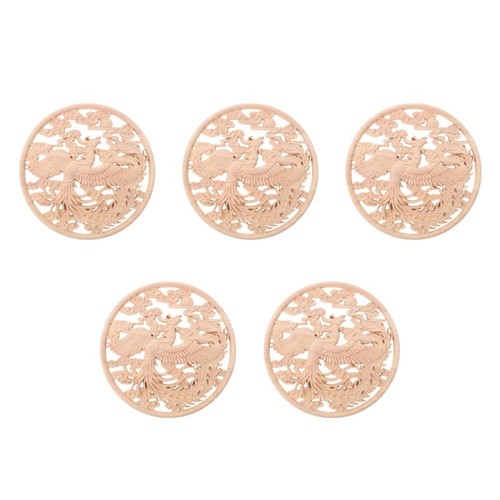 Count wood carving disc - 5,