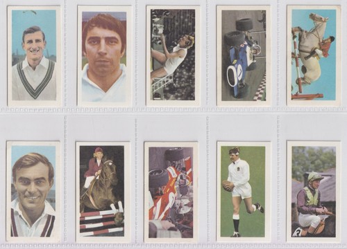 Trade cards famous sportsmen - cards,