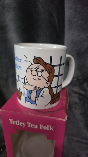 Vintage tetley tea folk - tetley,