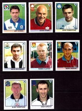 SHREDDIES PREMIER LEAGUE 96 FOOTBALL CARDS - Selection of 8 cards  all different