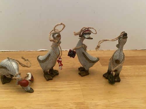 Duck christmas ornaments lot - duck, ornaments,