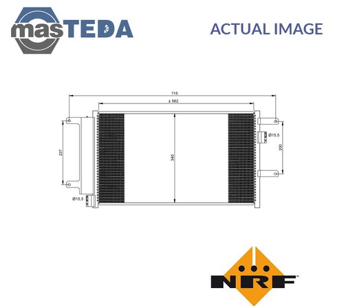 35751 air con condenser - air,
