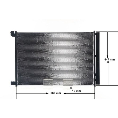 Mahle condenser for mercedes - condenser,