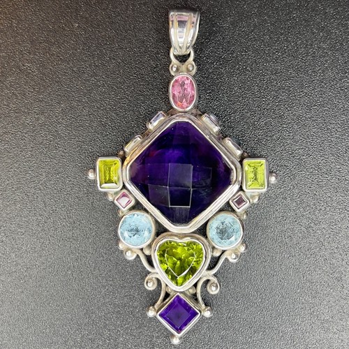 Shankari pendant amethyst - shankari,