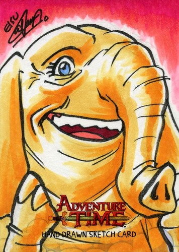 Adventure time sketch card - adventure,