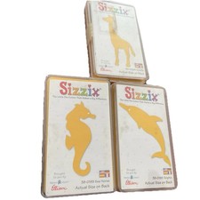 3 Sizzix Original Yellow Die