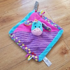 Nicotoy Disney Eeyore Comforter Soother Blankie Blanket Plush Soft hug donkey 