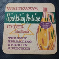 Whiteways Cider Beer Mat Uk