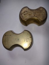 Pair of Antique Chinese Brass
