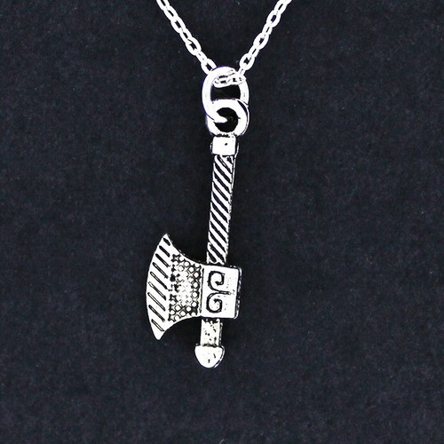 Hatchet necklace chain - hatchet,