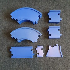 ELC Happyland Blue Road Track Spares X18 Pieces Bundle