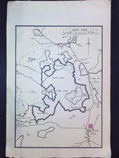 WWII NFS Forestry Map – Fedw