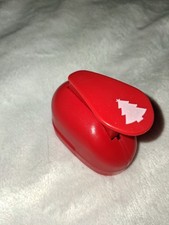Red Christmas Tree paper cutter