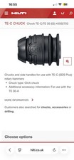 Brand New HILTI TE-C Sds+