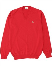 LACOSTE Mens V-Neck Jumper