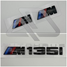 M135i Gloss Black Badge & Wing F20 F40 UK Seller Fits BMW