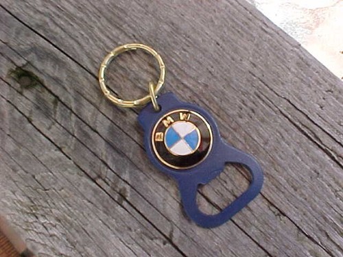 Bmw logo bottle opener key - bmw,