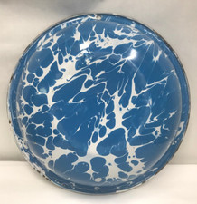 Vintage Blue and White Swirl