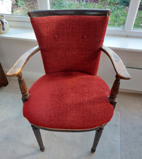 Vintage 1930s 40s elbow chair