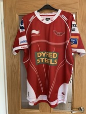 Llanelli Scarlets Rugby Shirt 2013-14 XL