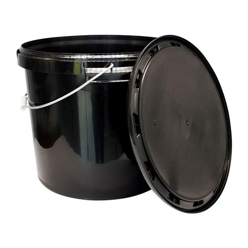 Buckets black 30l - buckets, heavy
