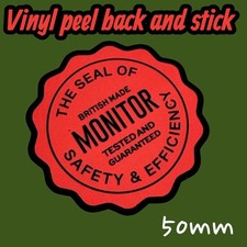Monitor Blow Torch Vinyl Sticker Decal Jug Vintage Classic Lamp Brass Tool Retro
